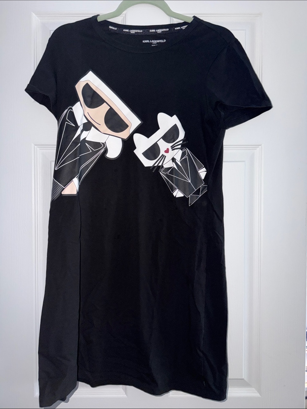Karl Lagerfeld t shirt dress size M